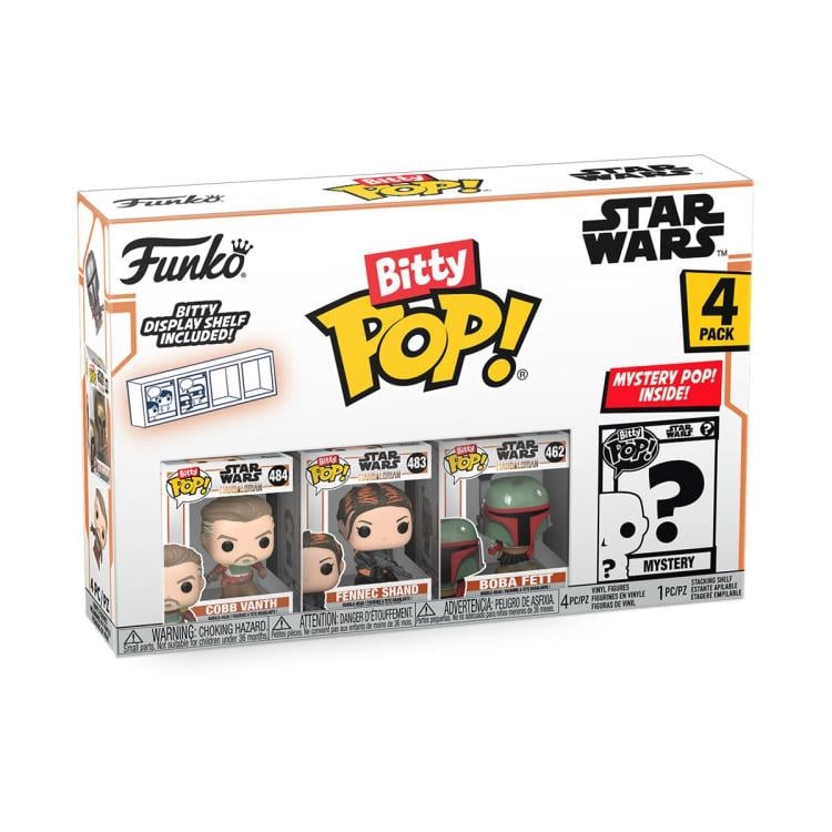 The Mandalorian Bitty Pop! Marshal Four-Pack Gallery Image 3