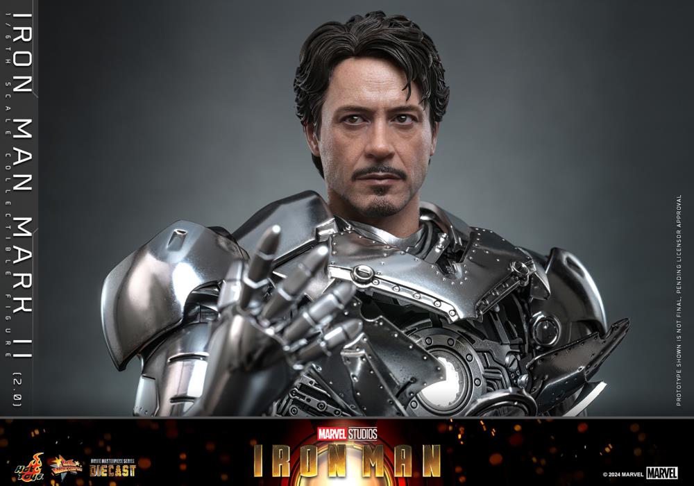 Iron Man MMS733D59 Iron Man Mark II (2.0) 1/6th Scale Collectible Figure Gallery Image 16