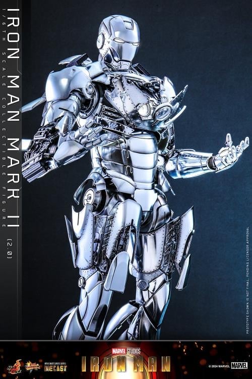 Iron Man MMS733D59 Iron Man Mark II (2.0) 1/6th Scale Collectible Figure Gallery Image 10