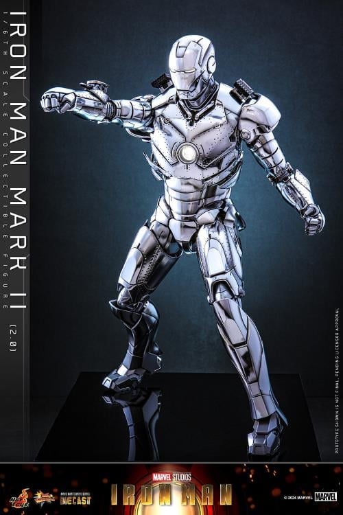 Iron Man MMS733D59 Iron Man Mark II (2.0) 1/6th Scale Collectible Figure Gallery Image 13