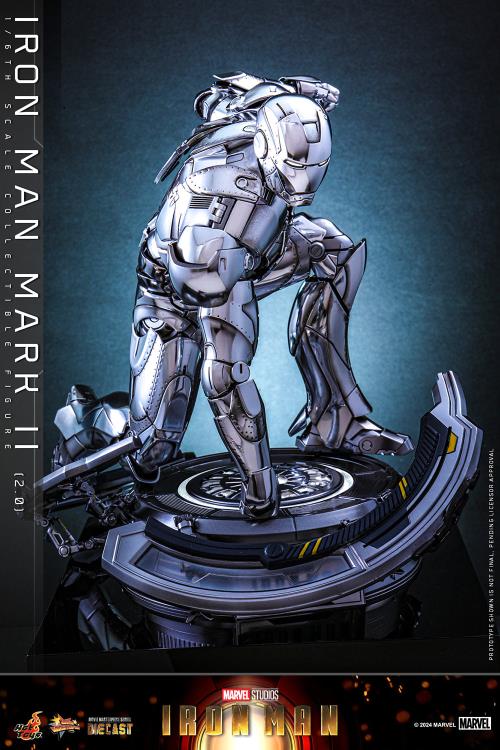 Iron Man MMS733D59 Iron Man Mark II (2.0) 1/6th Scale Collectible Figure Gallery Image 8