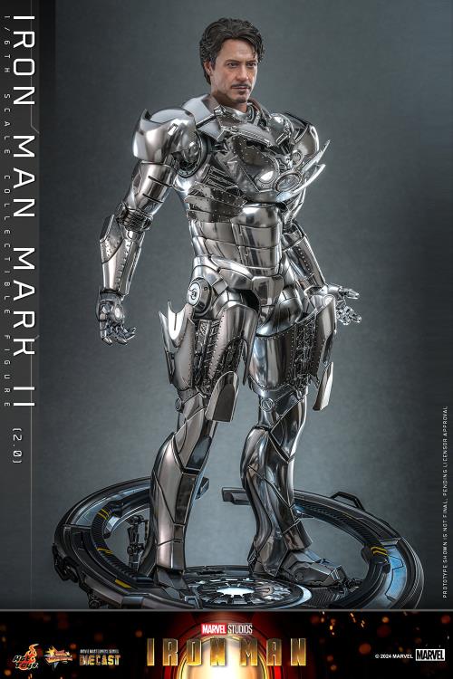 Iron Man MMS733D59 Iron Man Mark II (2.0) 1/6th Scale Collectible Figure Gallery Image 15