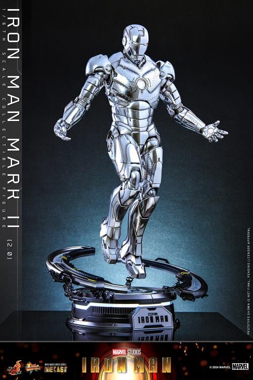 Iron Man MMS733D59 Iron Man Mark II (2.0) 1/6th Scale Collectible Figure Gallery Image 3