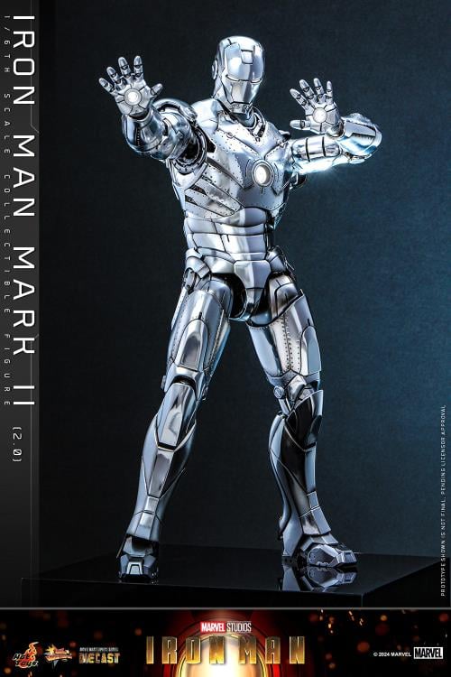 Iron Man MMS733D59 Iron Man Mark II (2.0) 1/6th Scale Collectible Figure Gallery Image 12
