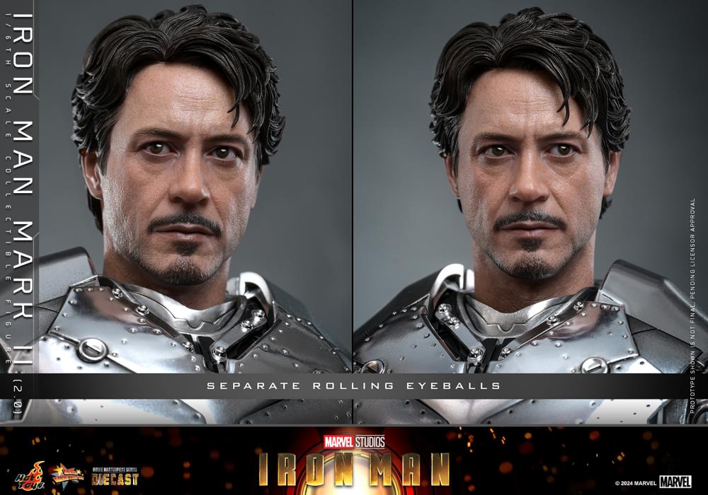 Iron Man MMS733D59 Iron Man Mark II (2.0) 1/6th Scale Collectible Figure Gallery Image 18