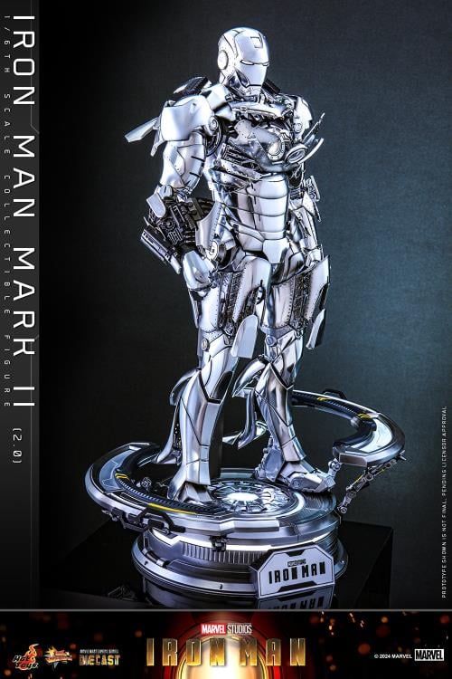 Iron Man MMS733D59 Iron Man Mark II (2.0) 1/6th Scale Collectible Figure Gallery Image 9