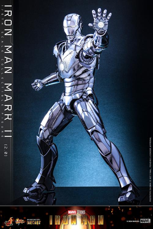 Iron Man MMS733D59 Iron Man Mark II (2.0) 1/6th Scale Collectible Figure Gallery Image 14
