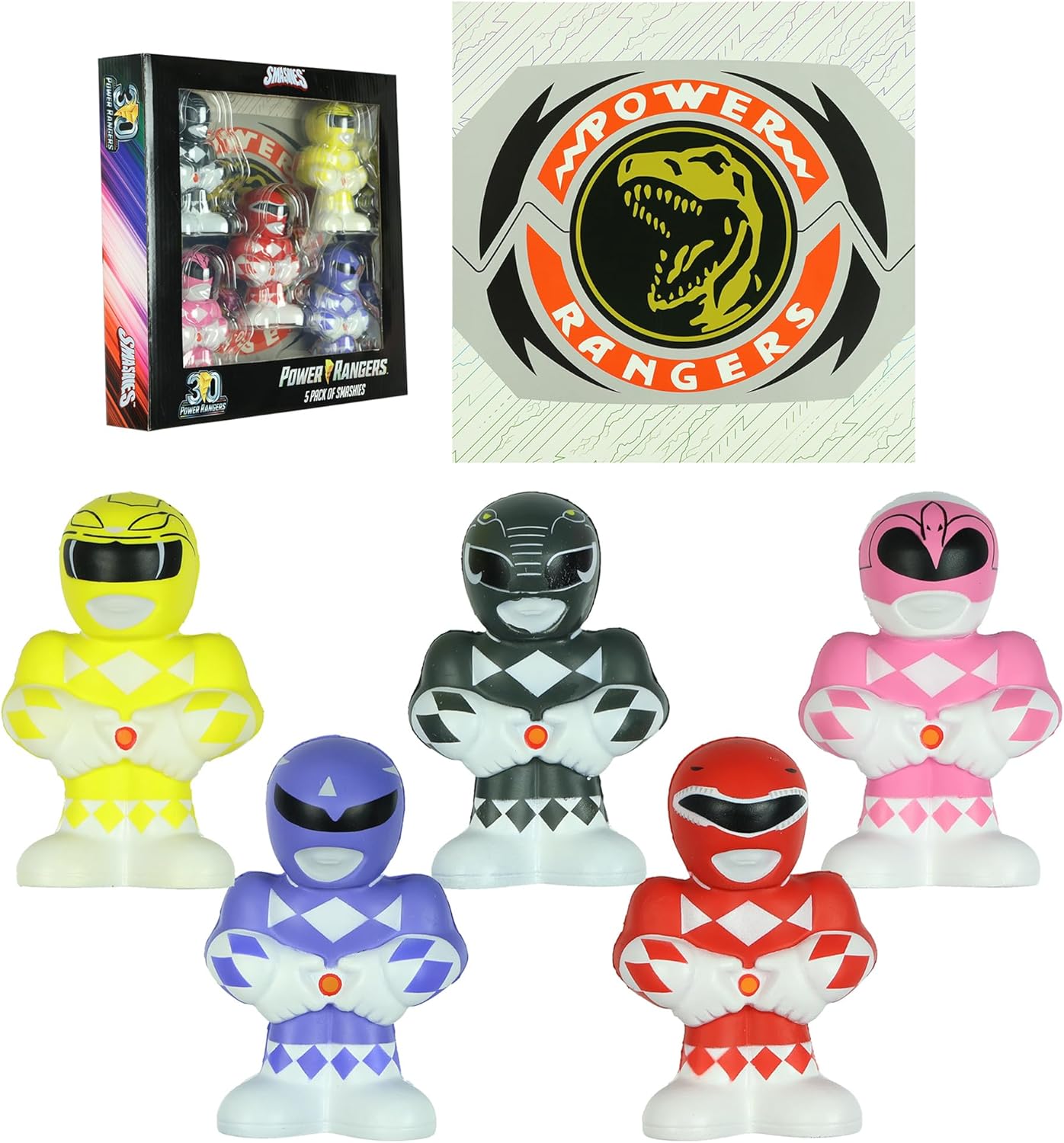 Mighty Morphin Power Rangers Smashies Set of 5 Stress Balls Gallery Image 5