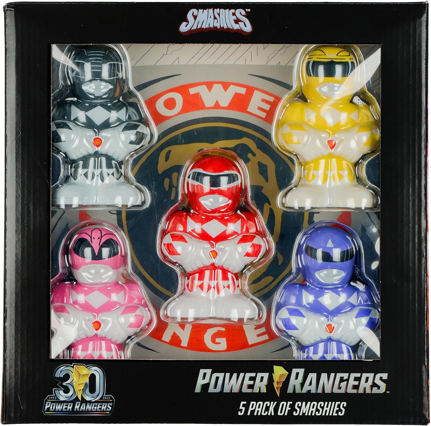 Mighty Morphin Power Rangers Smashies Set of 5 Stress Balls Gallery Image 6