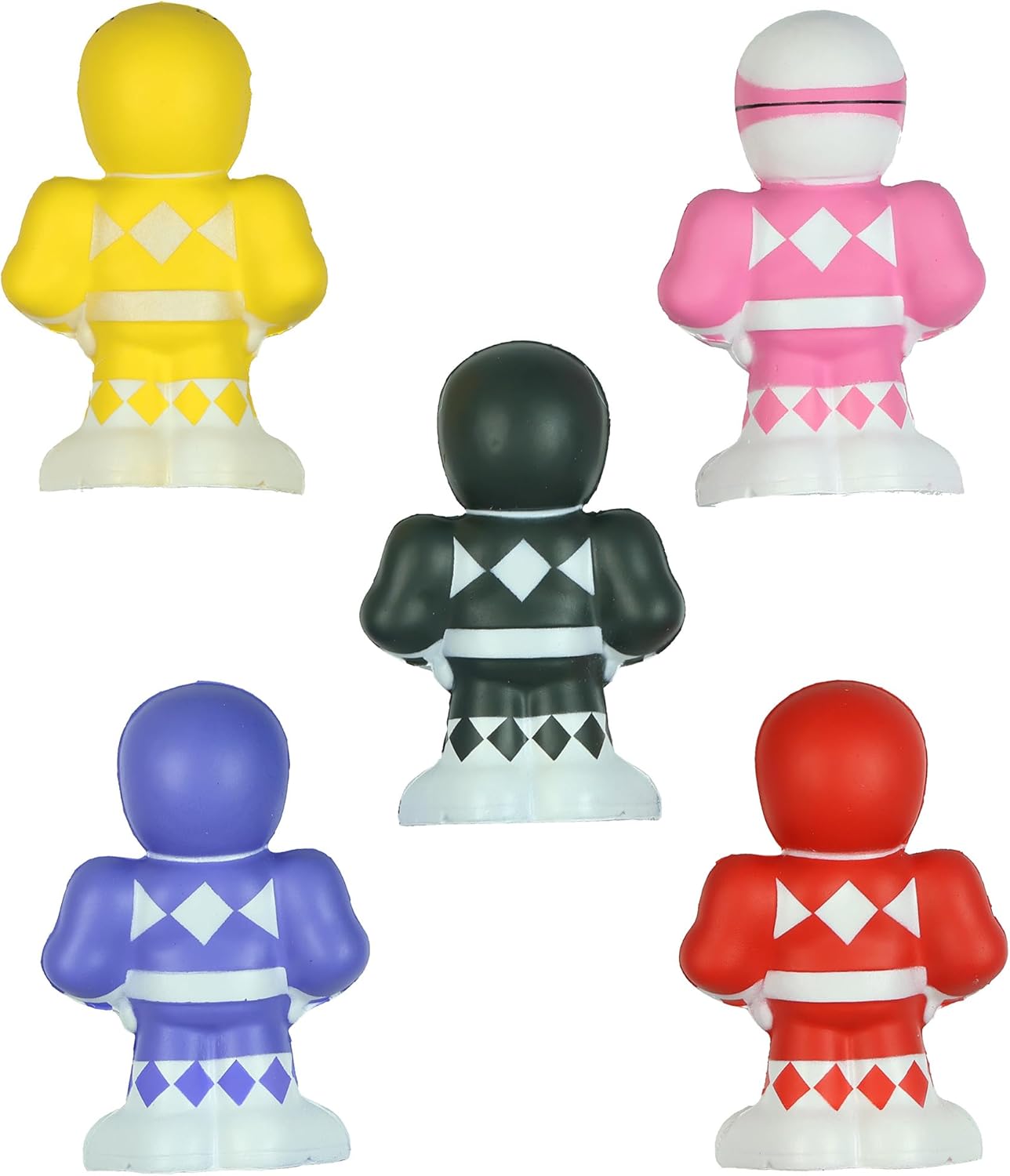 Mighty Morphin Power Rangers Smashies Set of 5 Stress Balls Gallery Image 4