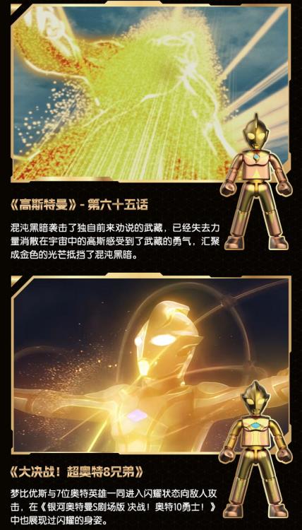 Ultraman Golden Ultraman 2024 Anniversary Version Set of 6 Model Kits Gallery Image 9
