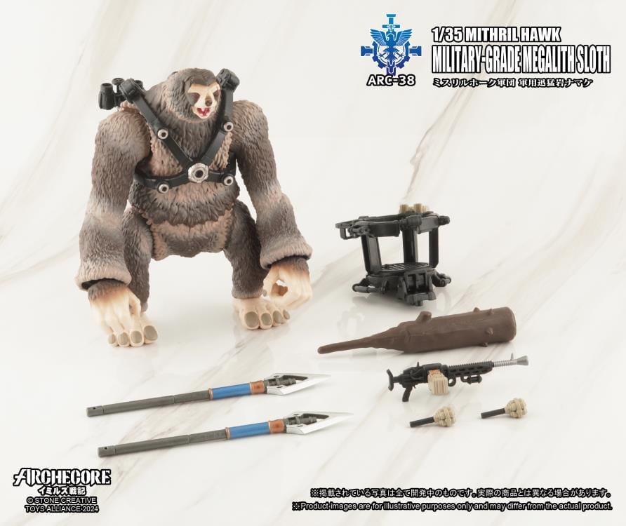 ARCHECORE ARC-38 Mithril Hawk Military-Grade Megalith Sloth Gallery Image 15