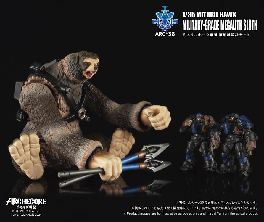 ARCHECORE ARC-38 Mithril Hawk Military-Grade Megalith Sloth Gallery Image 11
