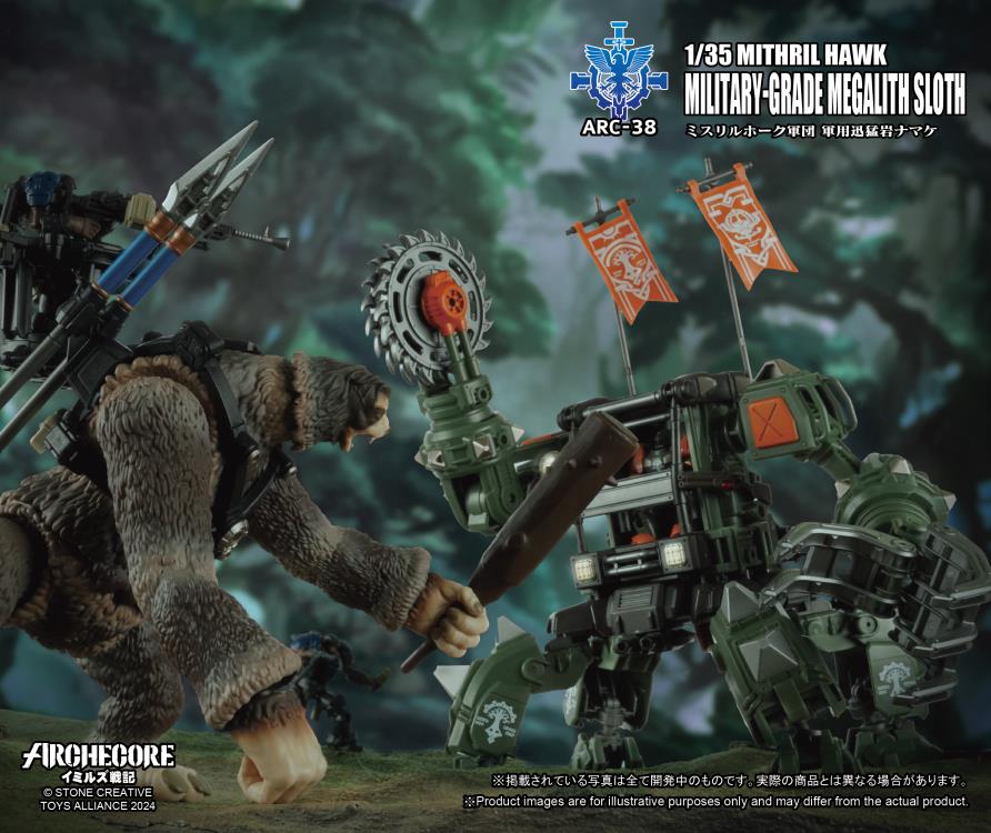 ARCHECORE ARC-38 Mithril Hawk Military-Grade Megalith Sloth Gallery Image 18