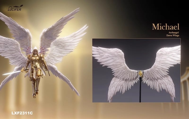 Archangel Dawn Wings Michael Four Wing 1/12 Scale Accessory Set