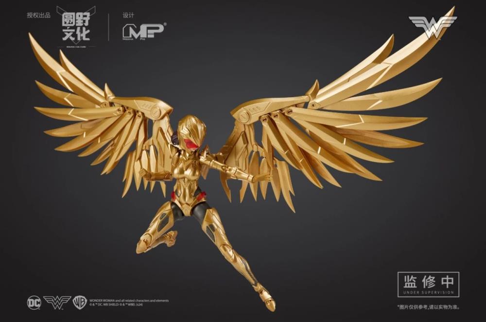 DC Comics DC-01 Wonder Woman (Classic Battle Suit & Golden Eagle Armor) 1/10 Scale Model Kit Gallery Image 5