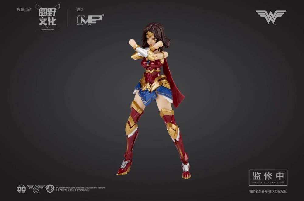 DC Comics DC-01 Wonder Woman (Classic Battle Suit & Golden Eagle Armor) 1/10 Scale Model Kit Gallery Image 9
