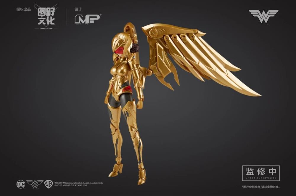 DC Comics DC-01 Wonder Woman (Classic Battle Suit & Golden Eagle Armor) 1/10 Scale Model Kit Gallery Image 4