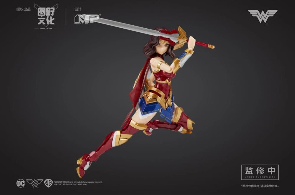 DC Comics DC-01 Wonder Woman (Classic Battle Suit & Golden Eagle Armor) 1/10 Scale Model Kit Gallery Image 10