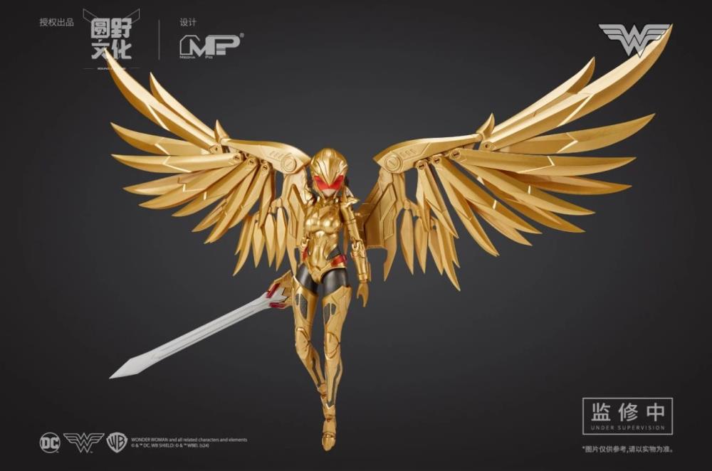 DC Comics DC-01 Wonder Woman (Classic Battle Suit & Golden Eagle Armor) 1/10 Scale Model Kit Gallery Image 6