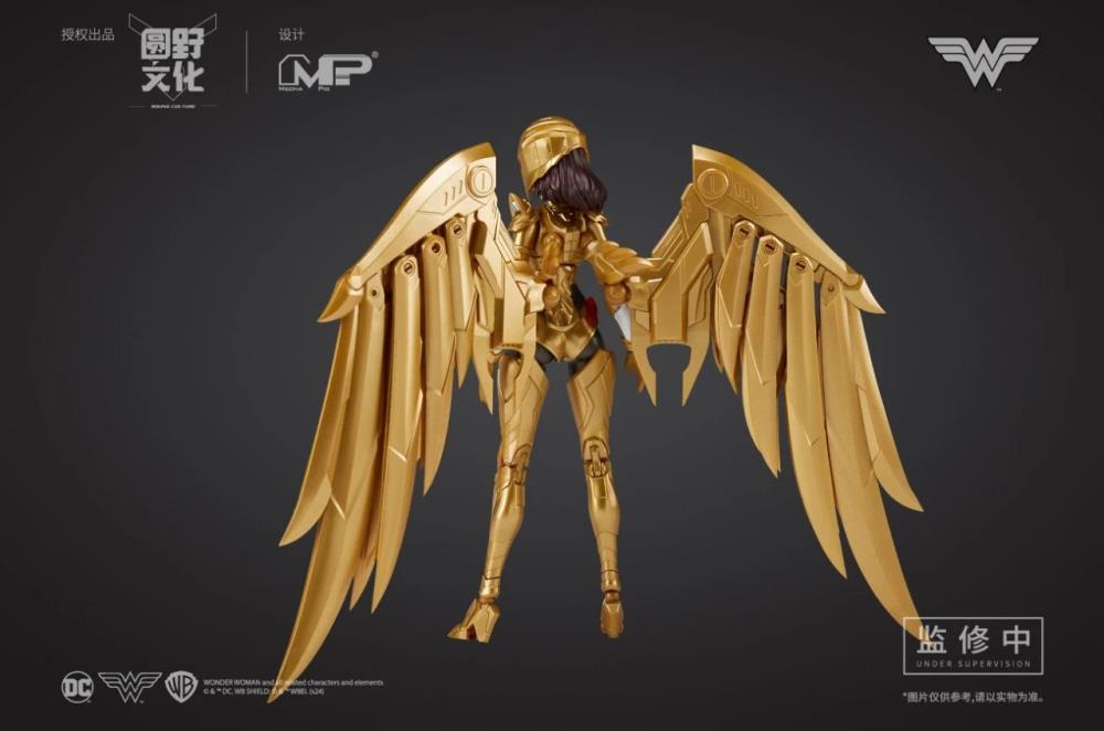 DC Comics DC-01 Wonder Woman (Classic Battle Suit & Golden Eagle Armor) 1/10 Scale Model Kit Gallery Image 7
