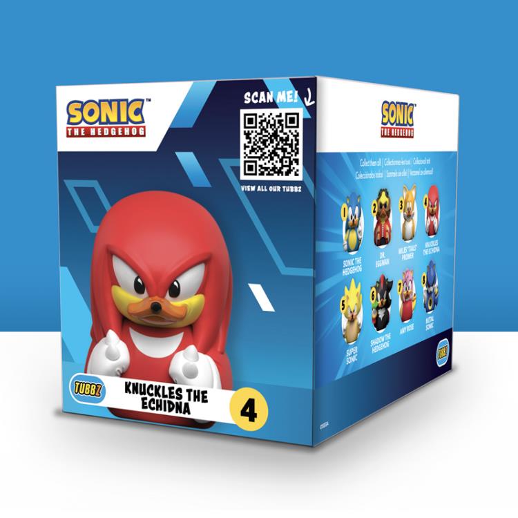 Sonic The Hedgehog TUBBZ Knuckles (Boxed Edition) Gallery Image 8