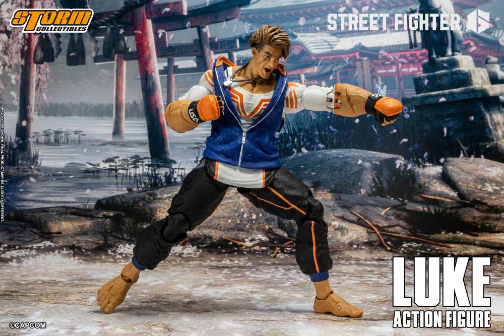 Street Fighter 6 Luke 1/12 Scale Action Figure Gallery Image 6