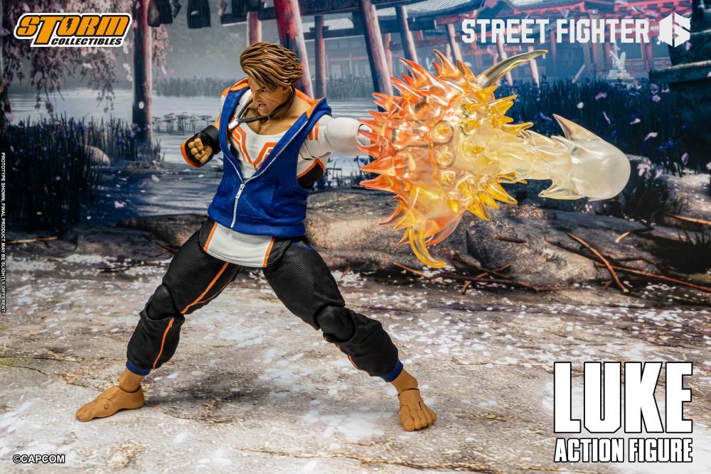 Street Fighter 6 Luke 1/12 Scale Action Figure Gallery Image 22