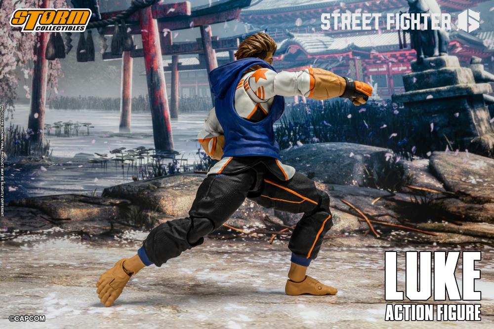 Street Fighter 6 Luke 1/12 Scale Action Figure Gallery Image 7