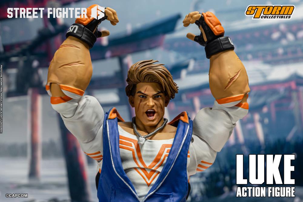 Street Fighter 6 Luke 1/12 Scale Action Figure Gallery Image 19