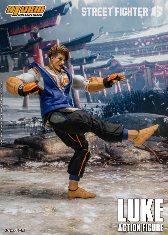 Street Fighter 6 Luke 1/12 Scale Action Figure Gallery Image 8