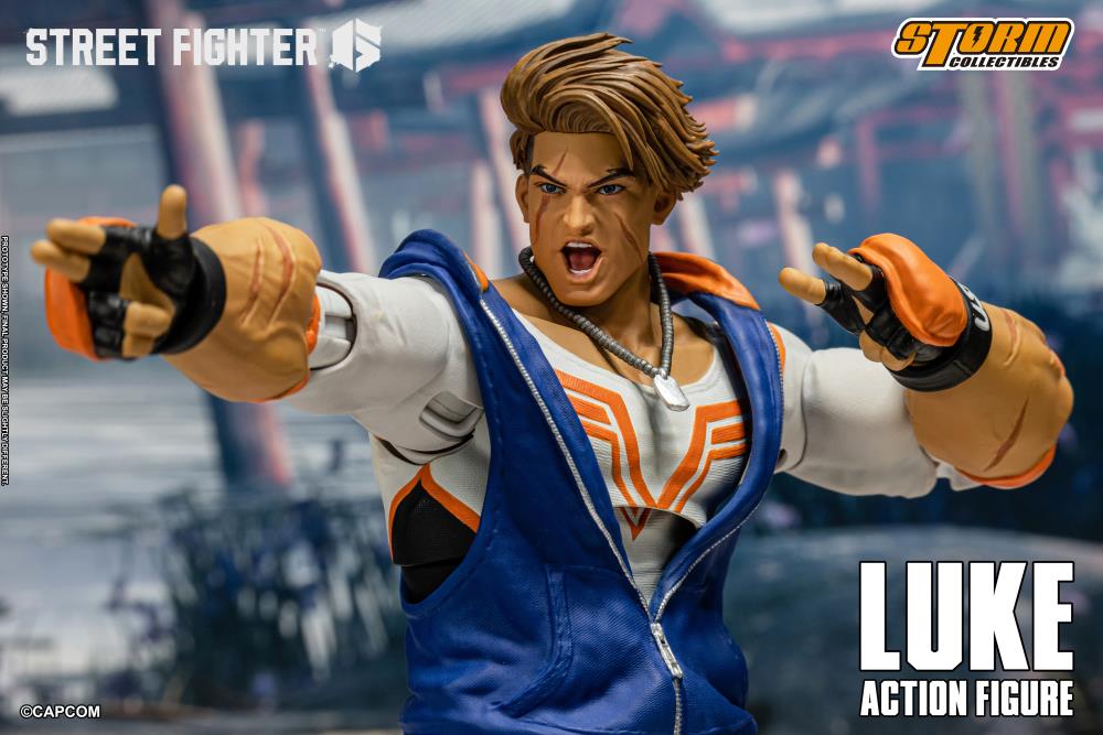 Street Fighter 6 Luke 1/12 Scale Action Figure Gallery Image 16
