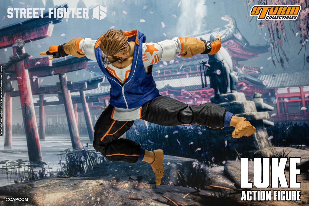 Street Fighter 6 Luke 1/12 Scale Action Figure Gallery Image 14