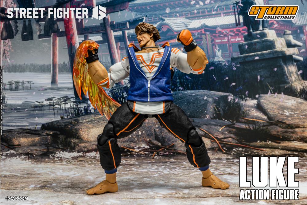 Street Fighter 6 Luke 1/12 Scale Action Figure Gallery Image 23