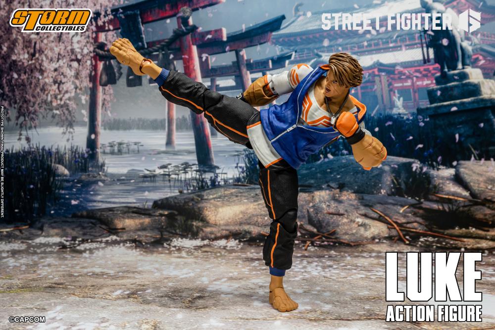 Street Fighter 6 Luke 1/12 Scale Action Figure Gallery Image 11