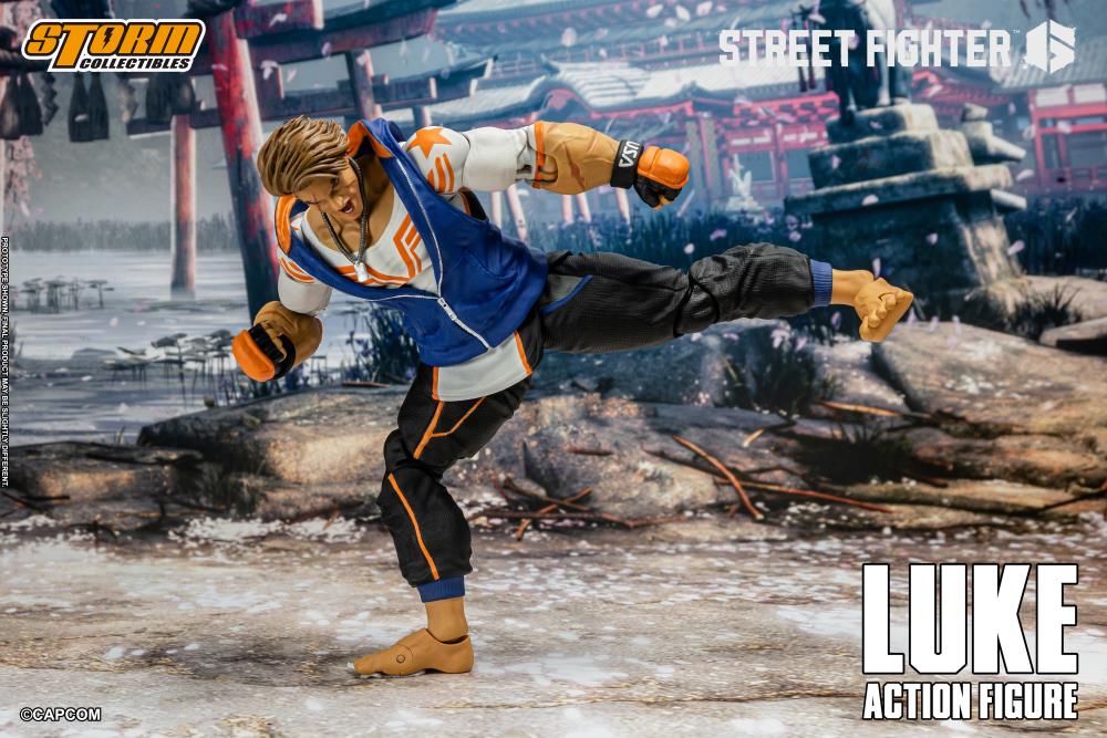 Street Fighter 6 Luke 1/12 Scale Action Figure Gallery Image 10