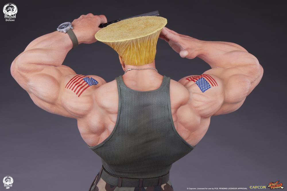 Street Fighter 6 Guile (Deluxe Ver.) 1/4 Scale Statue Gallery Image 16