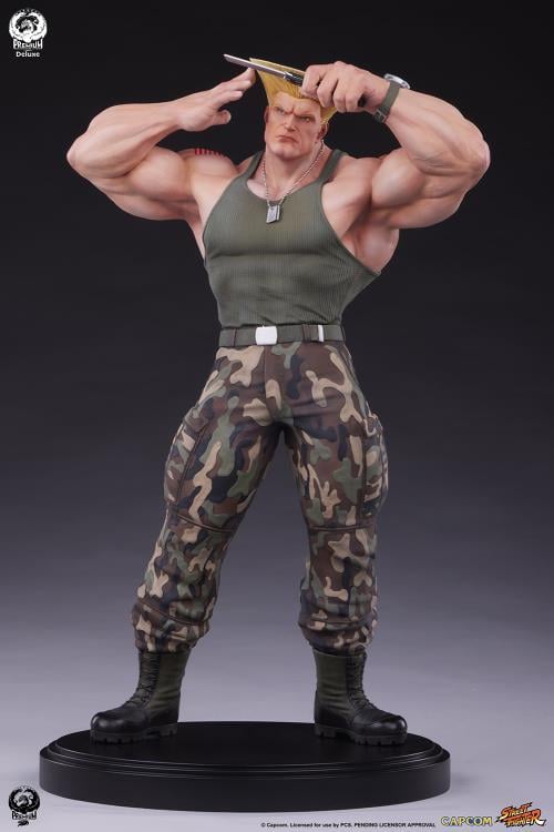 Street Fighter 6 Guile (Deluxe Ver.) 1/4 Scale Statue Gallery Image 3