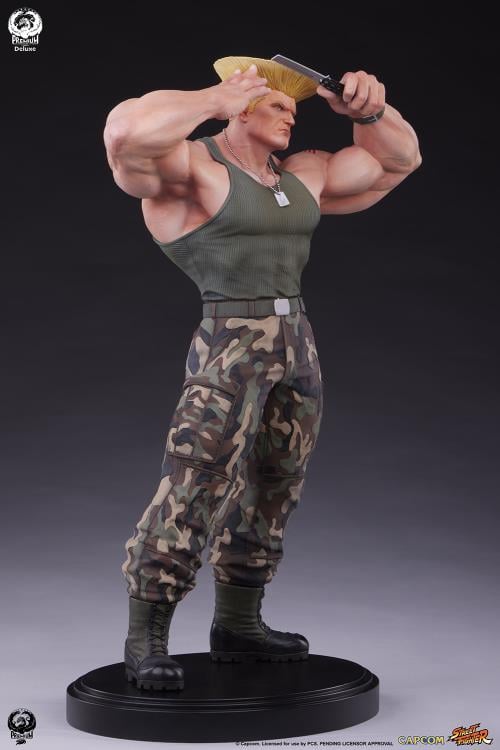 Street Fighter 6 Guile (Deluxe Ver.) 1/4 Scale Statue Gallery Image 8