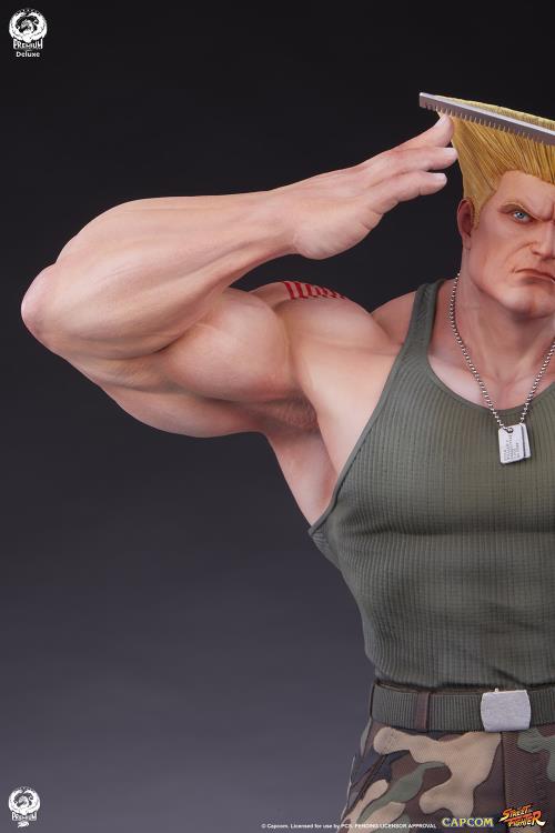Street Fighter 6 Guile (Deluxe Ver.) 1/4 Scale Statue Gallery Image 23
