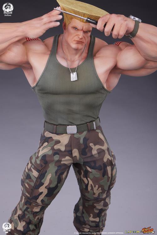 Street Fighter 6 Guile (Deluxe Ver.) 1/4 Scale Statue Gallery Image 11