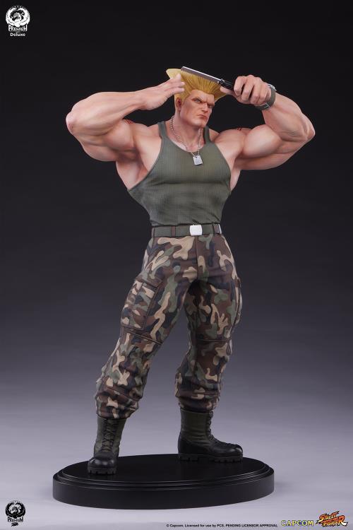 Street Fighter 6 Guile (Deluxe Ver.) 1/4 Scale Statue Gallery Image 12
