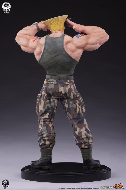 Street Fighter 6 Guile (Deluxe Ver.) 1/4 Scale Statue Gallery Image 6