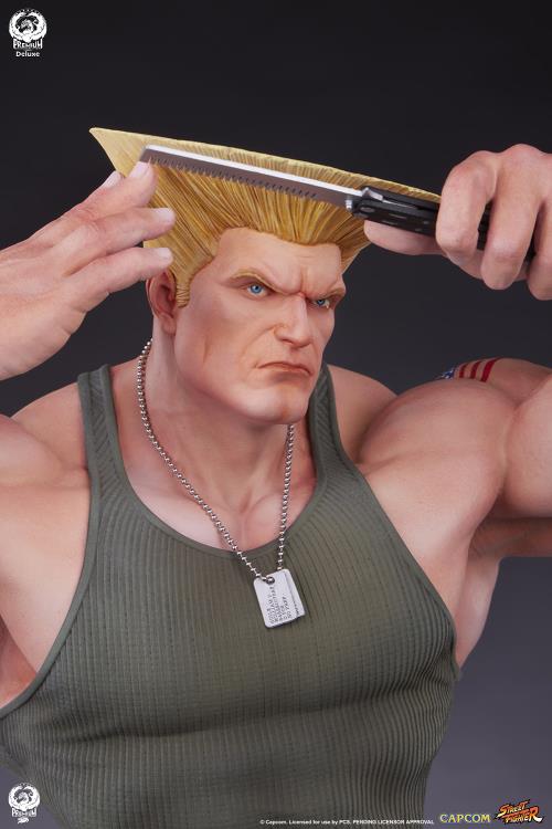 Street Fighter 6 Guile (Deluxe Ver.) 1/4 Scale Statue Gallery Image 10