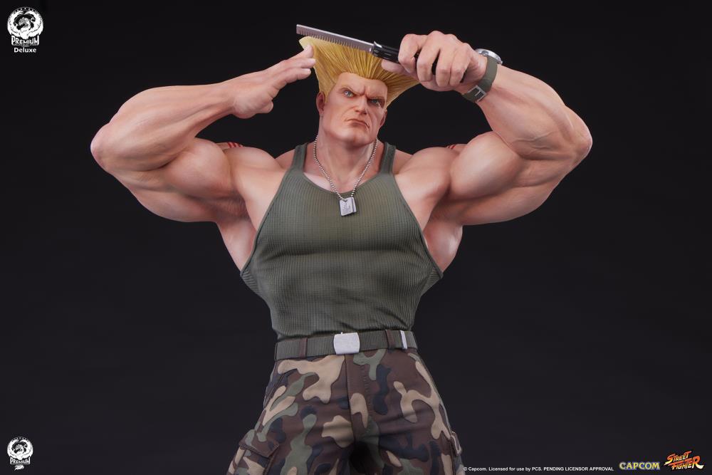Street Fighter 6 Guile (Deluxe Ver.) 1/4 Scale Statue Gallery Image 25