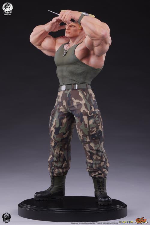 Street Fighter 6 Guile (Deluxe Ver.) 1/4 Scale Statue Gallery Image 4