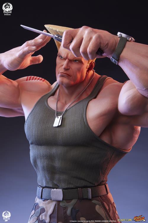 Street Fighter 6 Guile (Deluxe Ver.) 1/4 Scale Statue Gallery Image 22