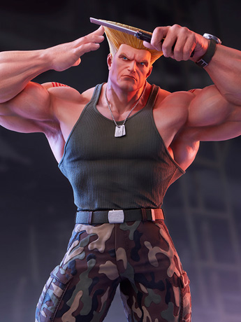 Street Fighter 6 Guile (Deluxe Ver.) 1/4 Scale Statue Gallery Image 2