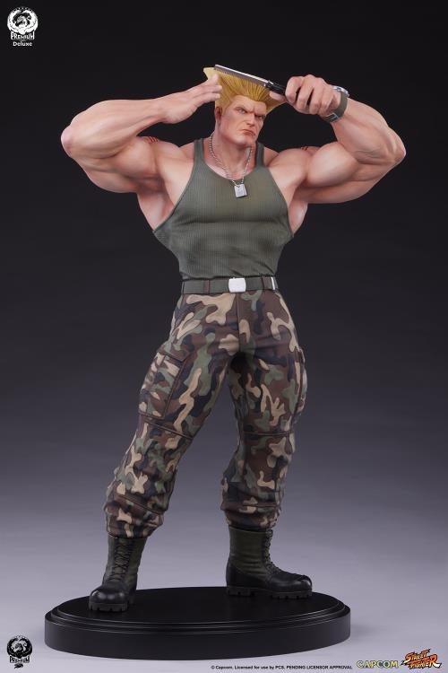 Street Fighter 6 Guile (Deluxe Ver.) 1/4 Scale Statue Gallery Image 9