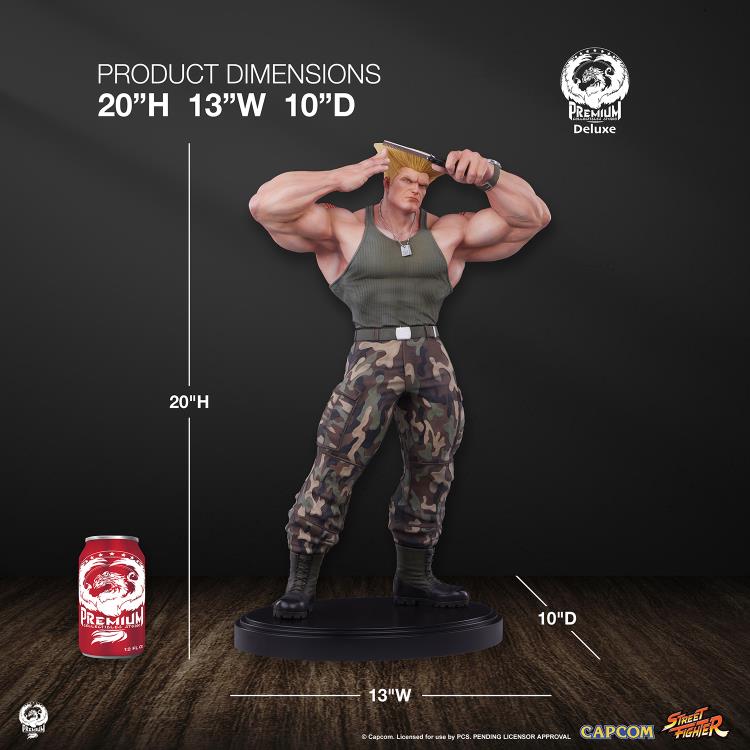 Street Fighter 6 Guile (Deluxe Ver.) 1/4 Scale Statue Gallery Image 26